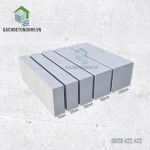 Alternative view of Gạch AAC 600x200x100mm