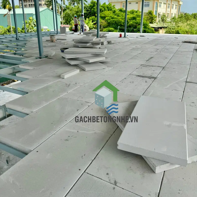 Tấm PANEL 1200x600x75mm - 1 lưới thép - Ảnh 3