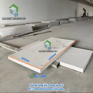 Alternative view of Tấm ALC 1200x600x50mm