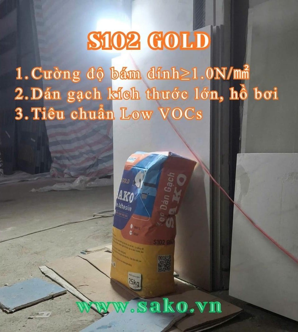 Keo dán gạch cao cấp S102 GOLD - Sự lựa chọn của VINHOMES CENTRAL PARK - Ảnh 3