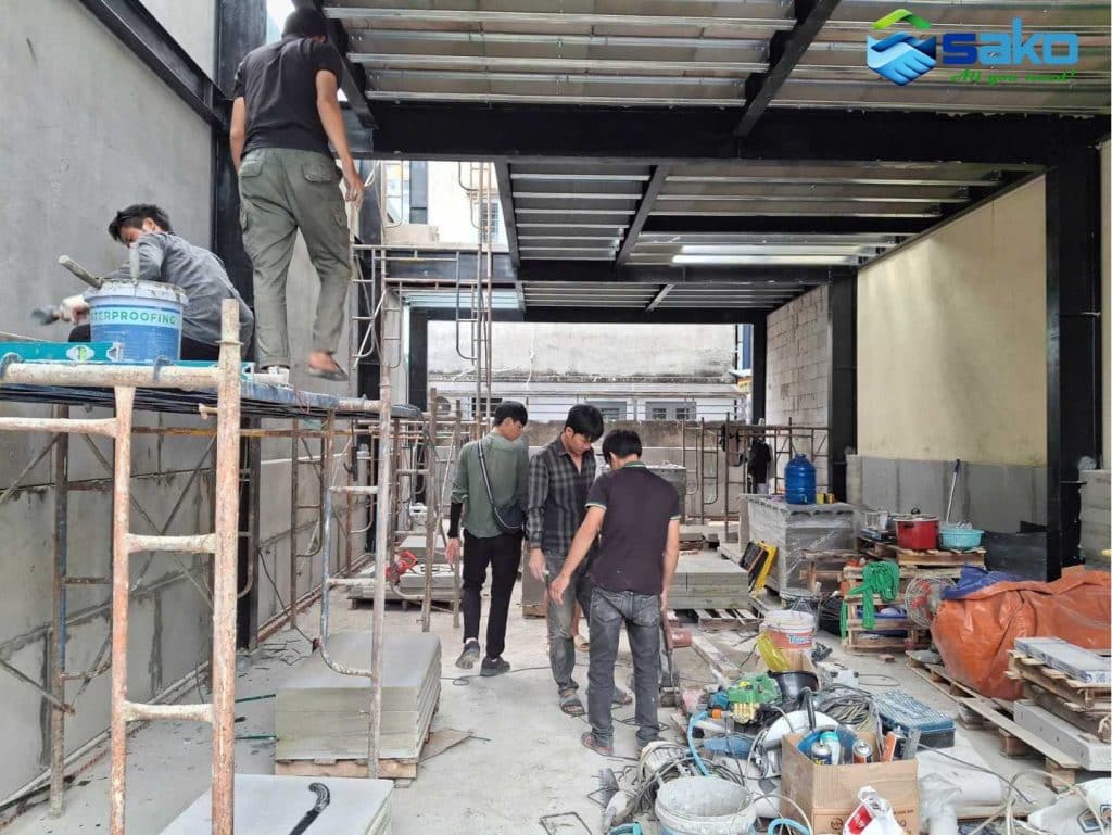 Nhà thép tấm ALC tại Bình Dương