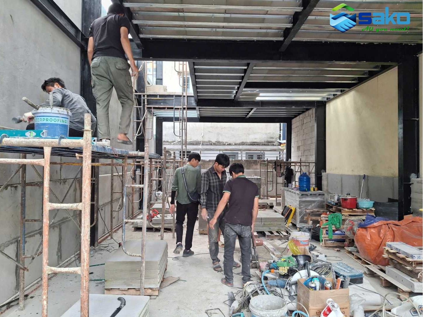 Nhà thép tấm ALC tại Bình Dương