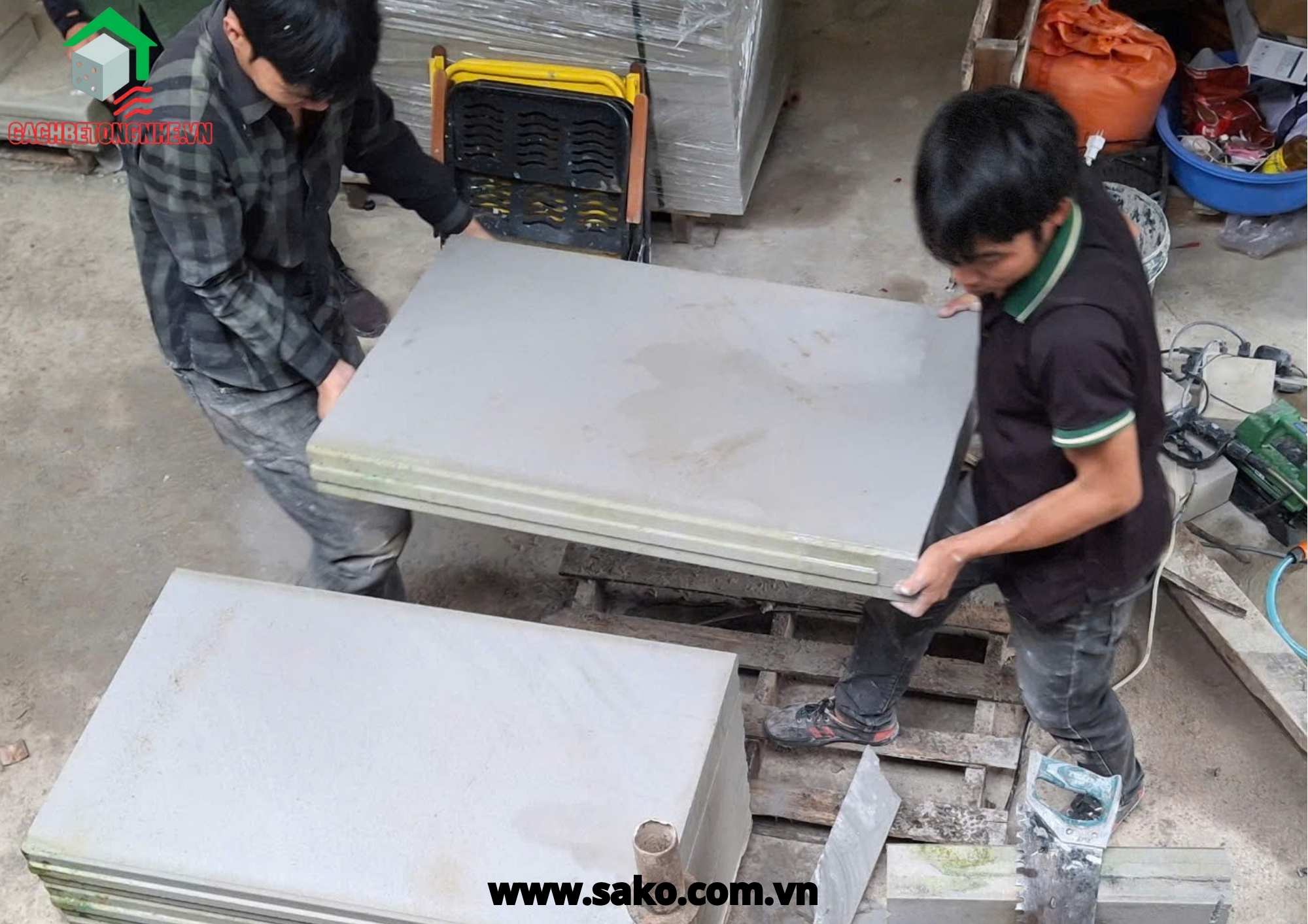 Bê tông khí với trọng lượng siêu nhẹ, chỉ 700kg/m3