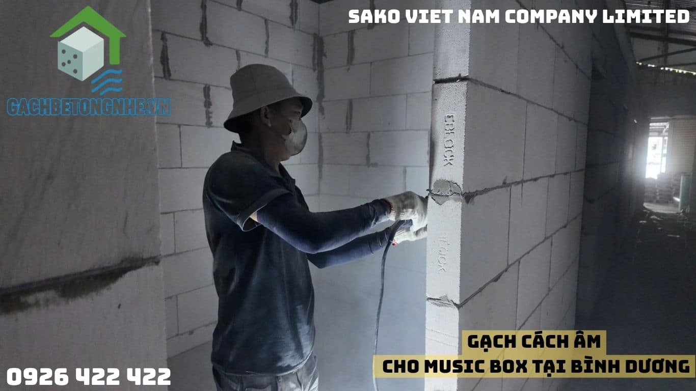 Gạch cách âm AAC tại Bình Dương