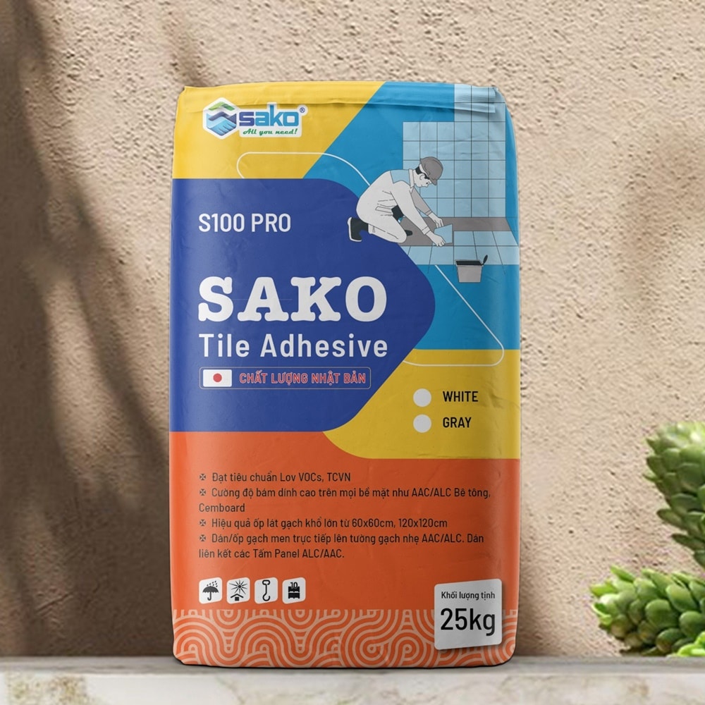 KEO DÁN GẠCH S100 PRO - DÒNG SẢN PHẨM CAO CẤP & ĐA NĂNG