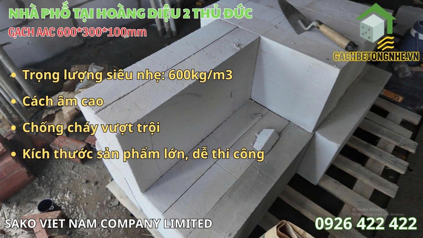 Gạch AAC tại TP.HCM 2027, thi công nhà phố 5 tầng chống nóng