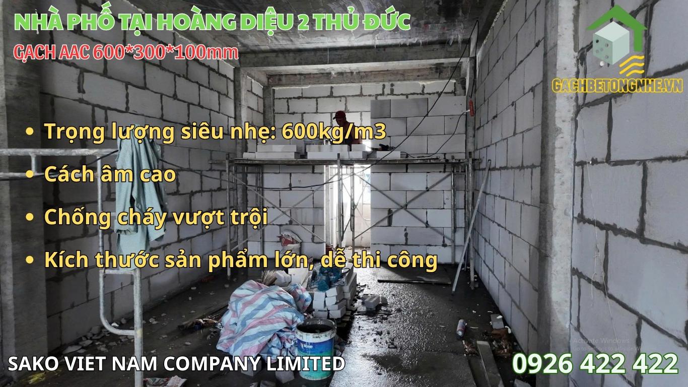 Gạch AAC tại TP.HCM 2027, thi công nhà phố 5 tầng chống nóng