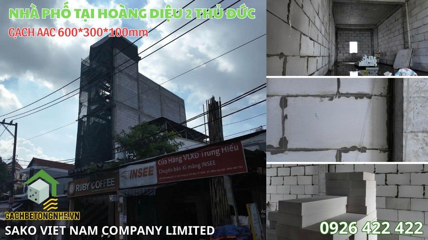 Gạch AAC tại TP.HCM 2027, thi công nhà phố 5 tầng chống nóng